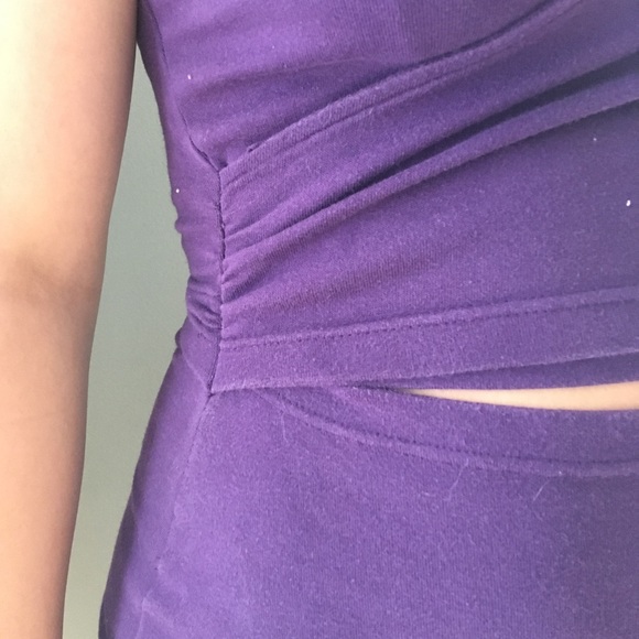 Purple midi cutout set - Picture 4 of 8